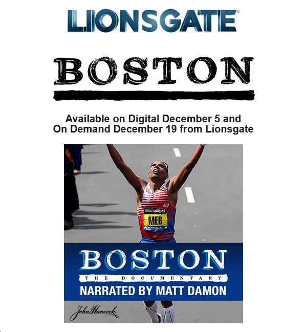 'Boston' Marathon Documentary Crosses Digital Finish Line Dec. 5 OnVideo
