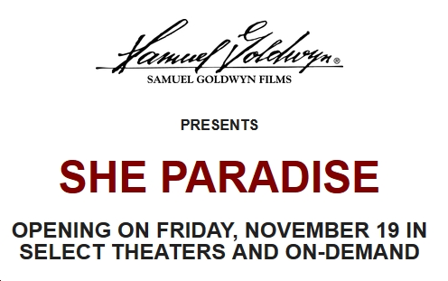 She Paradise Dances to VOD Nov. 19