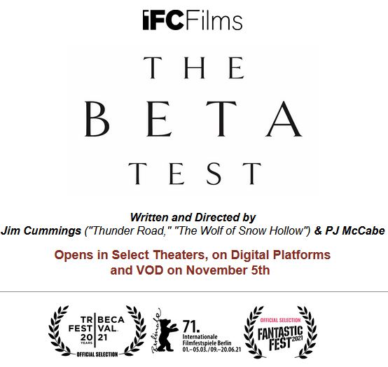 'The Beta Test' Gets Ensnared on Digital, VOD Nov. 5