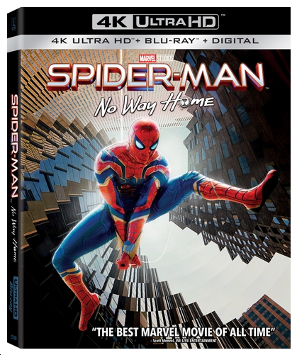 'Spider-Man: No Way Home' Swings to Digital March 22, Disc April 12