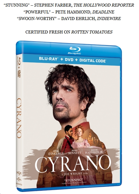 'Cyrano' Arrives on Digital April 5, Disc April 19
