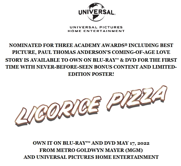 'Licorice Pizza' Revisits the 1970s on DVD, Blu-ray May 17