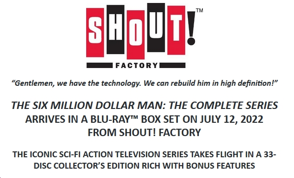 Complete 'Six Million Dollar Man' Blu-ray Box Arrives July 12