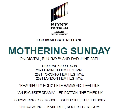 'Mothering Sunday' Changes Lives on Digital, Disc June 28