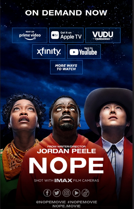 'Nope' Makes Early VOD Appearance on Aug. 26