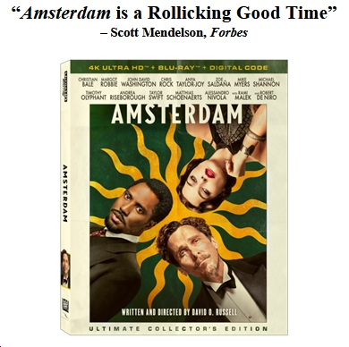 'Amsterdam' Arrives Early on Digital Nov. 11, on Disc Dec. 6