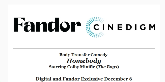 'Homebody' Gets Transfered to Digital Stream on Dec. 6