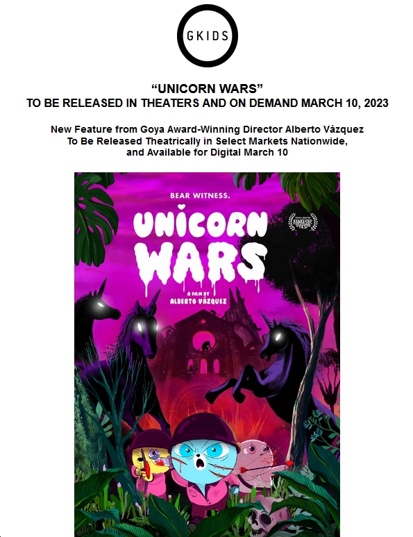 Teddy Bears Go On the March in 'Unicorn Wars,' Streaming on March 10