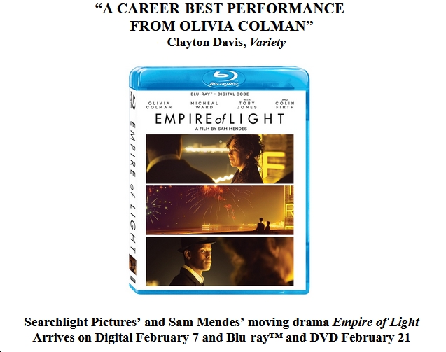 'Empire of Light' Shines on Digital Feb. 7, Disc Feb. 21