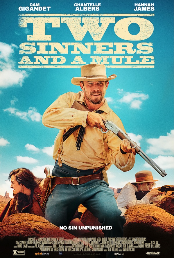 SYNOPSIS
Kicked out of a small Western town for sinful behavior, free-spirited Alice (Chantelle Albers) and Nora (Hannah James) set out for Virginia City to pursue their dream of opening a restaurant. Out on the prairie, they come across an injured bounty hunter named Elden (Cam Gigandet, Twilight). Hoping to share in the reward, they nurse Elden back to health and help him stalk his prey, Grimes (Cord Newman). But as Nora and Alice both develop feelings for Elden, no one notices that Grimes is now on their tail, and the hunters become the hunted.