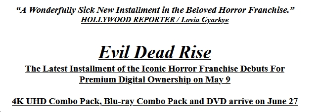 'Evil Dead Rise' Continues Its Franchise on Digital, VOD May 9; On Disc June 27