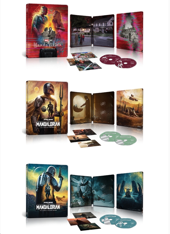 Loki: Season 1', 'WandaVision: The Complete Series', & 'The Mandalorian:  Seasons 1 & 2' Arriving On 4K Ultra HD & Blu-ray This Year From Marvel -  Lucasfilm