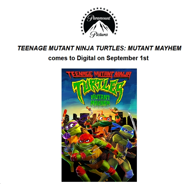 Teenage Mutant Ninja Turtles Look for Love in 'Mutant Mayhem' on Digital  Sept. 1