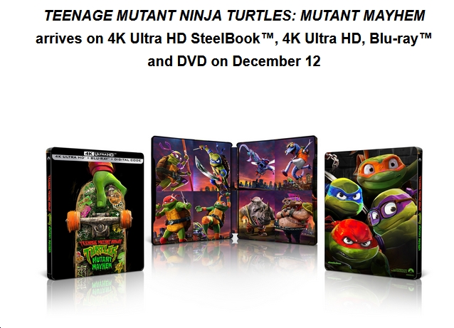 Teenage Mutant Ninja Turtles: Mutant Mayhem [DVD] 2023