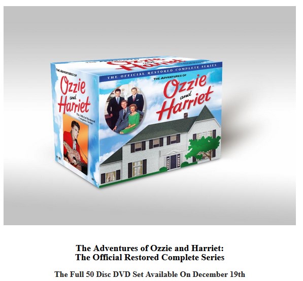 'Ozzie & Harriet' Return to DVD with 5-Disc Complete Set With 435 Episodes