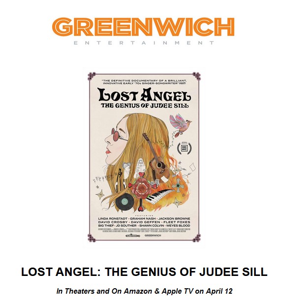 'Lost Angel: Judee Sill' Gets VOD release April 12