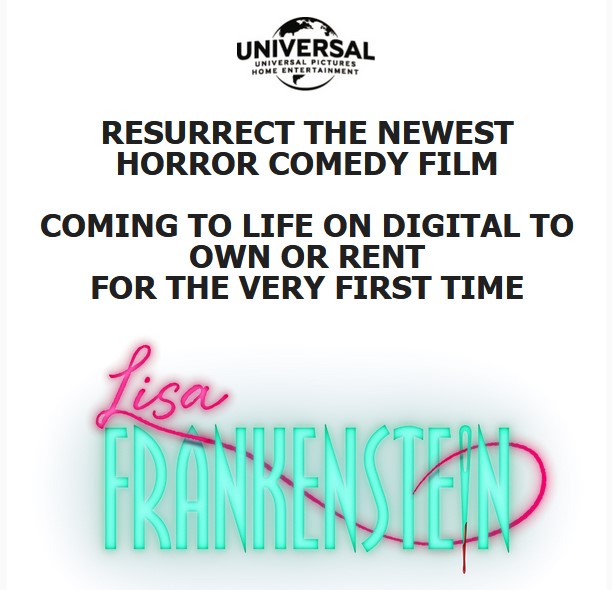 'Lisa Frankenstein' Brings Love to Life on Premium VOD Feb. 27