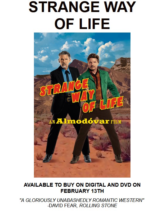 Almodóvar Western Short 'Strange Way of Life' Shoots Its Way to Digital, DVD Feb. 13