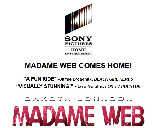 'Madame Web' Spins to Digital March 15; DVD & Blu-ray April 30