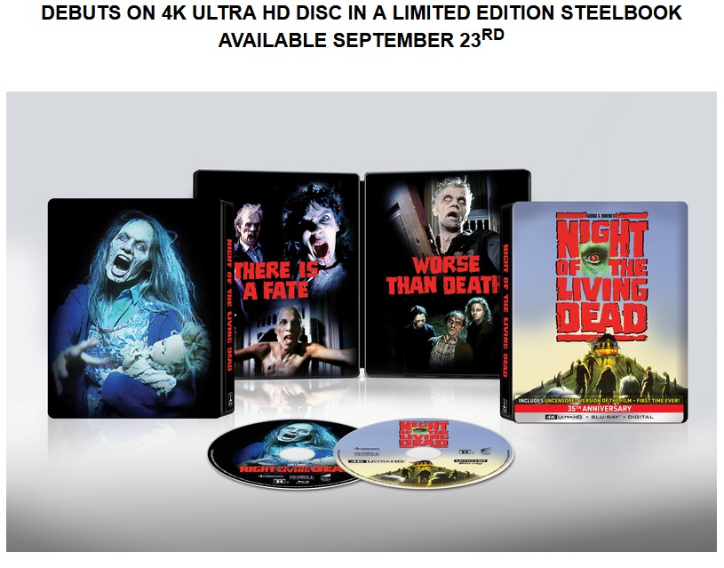 'Night of the Living Dead' Remake Celebrates 35 Years With 4K UHD Steelbook Sept. 23
