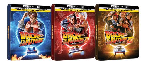 Universal Celebrates 'Back to the Future' 40th With 4k UHD Editions, 4K UHD Trilogy Gift Set. on Oct. 14