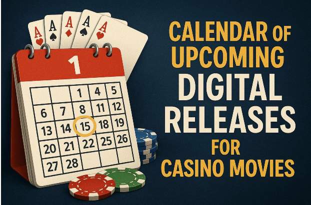 Calendar of Upcoming Digital Releases for Casino Movies