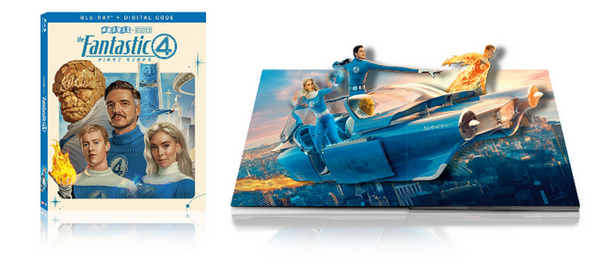 'The Fantastic Four: First Steps' Journeys to Digital Sept. 23; on 4K UHD, Blu-ray & DVD Oct. 14