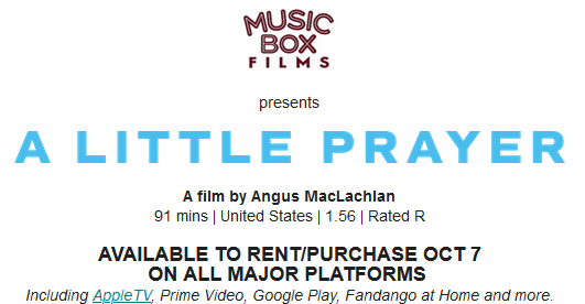 Relationship Drama 'A Little Prayer' Plays Out on Digital, VOD Oct. 7