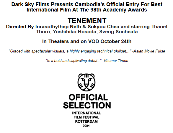 Cambodian Horror Thriller 'Tenement' Debuts on Digital, VOD Oct. 24