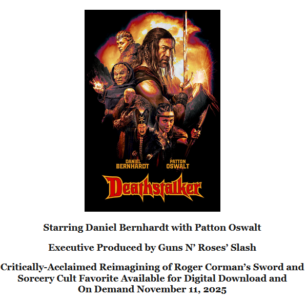 Reimagined 'Deathstalker' Comes to Digital, VOD Nov. 11